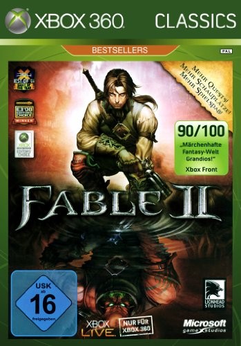 Xbox 360 - Fable II [Classics] (DE Version) (nur CD) (gebraucht)