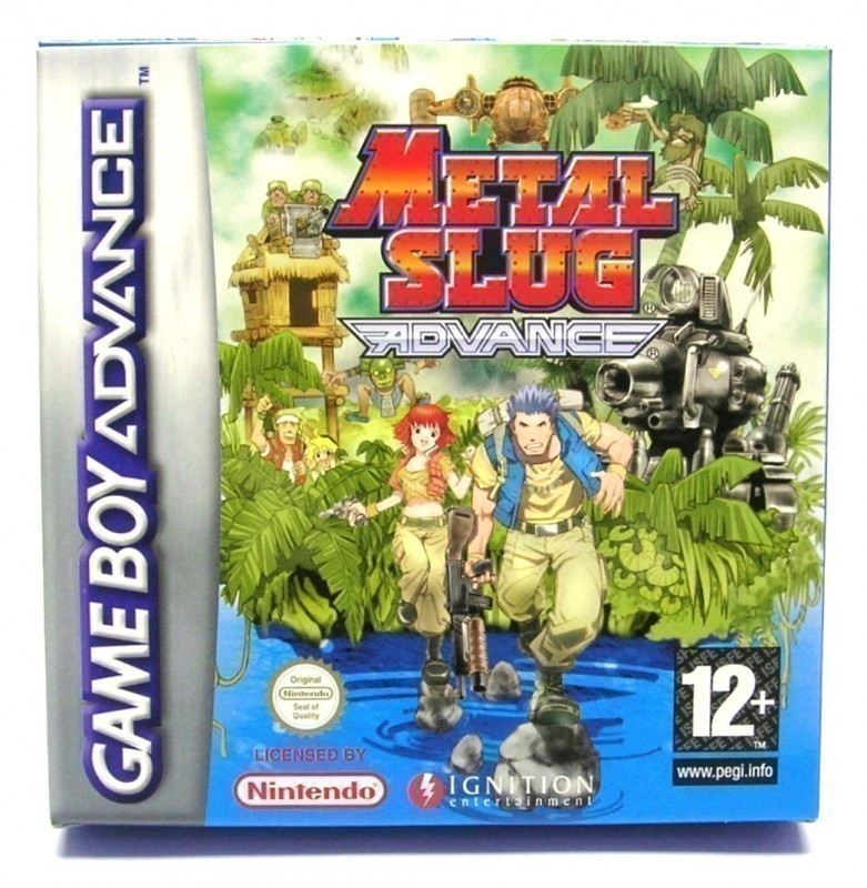 GameBoy Advance - Metal Slug Advance (UK Version) (mit OVP) (sehr guter Zustand) (gebraucht)