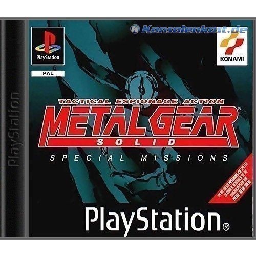 PS1 - Metal Gear Solid: Special Missions (DE Version) (benötigt Hauptspiel) (mit OVP) (gebraucht)