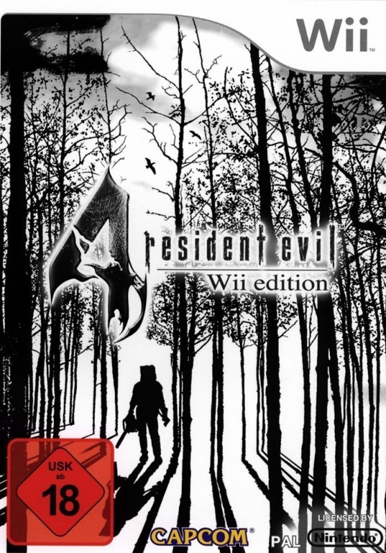 Wii - Resident Evil 4 (nur Software) (DE Version) (mit OVP) (sehr guter Zustand) (gebraucht) USK18