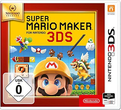 Nintendo 3DS - Super Mario Maker [Nintendo Selects] (DE Version) (mit OVP) (sehr guter Zustand) (gebraucht)