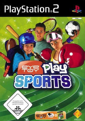 PS2 - EyeToy: Play Sports (nur Software) (DE Version) (mit OVP) (sehr guter Zustand) (gebraucht)
