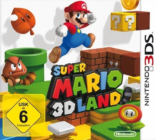 Nintendo 3DS - Super Mario 3D Land (DE Version) (Modul) (starke Gebrauchsspuren) (gebraucht)
