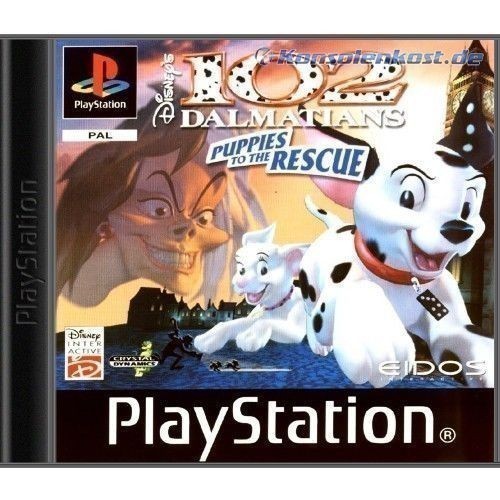 PS1 - 102 Dalmatians, Disneys - Puppies to the Rescue (mit OVP) (OVP beschädigt) (gebraucht)