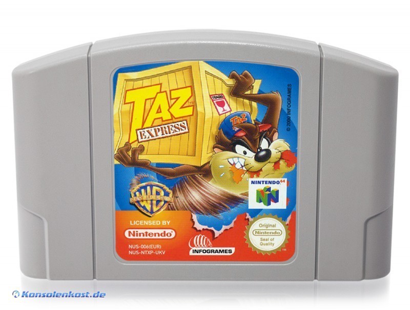 N64 - Taz Express (mit OVP) (sehr guter Zustand) (gebraucht)