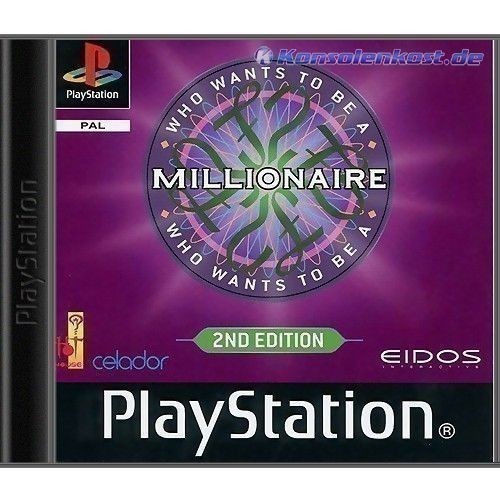 PS1 - Who wants to be a Millionaire: 2nd Edition (DE Version) (mit OVP) (gebraucht)