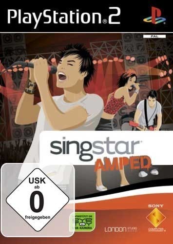 PS2 - SingStar Amped (CD mit Anl.) (gebraucht)
