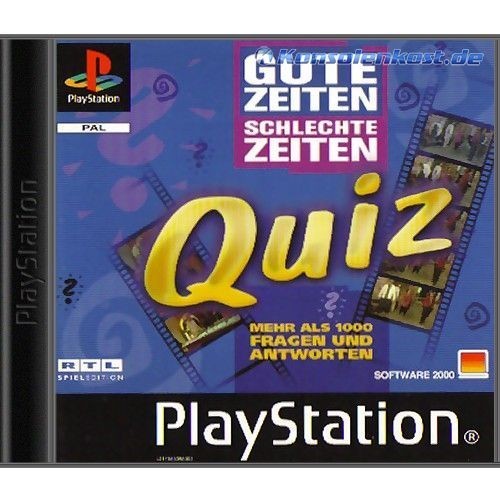 PS1 - Gute Zeiten Schlechte Zeiten: Quiz (DE Version) (CD mit Anl.) (gebraucht)