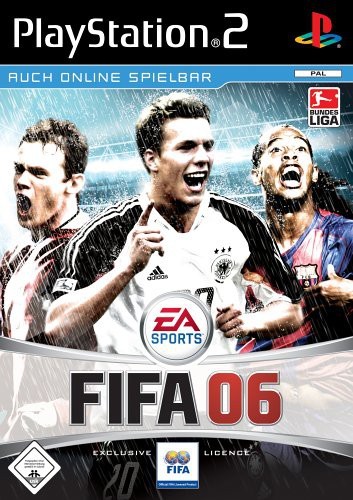 PS2 - FIFA 06 (DE Version) (mit OVP) (OVP beschädigt) (gebraucht)
