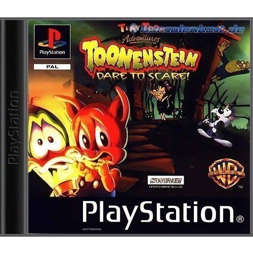 PS1 - Tiny Toon Adventures: Toonenstein - Dare to Scare! (nur CD) (gebraucht)