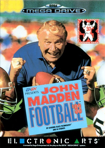 Mega Drive - John Madden Football '93 (mit OVP) (sehr guter Zustand) (gebraucht)