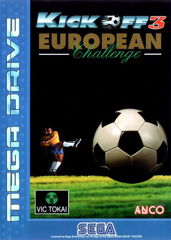 Mega Drive - Kick Off 3 European Challenge (mit OVP) (sehr guter Zustand) (gebraucht)