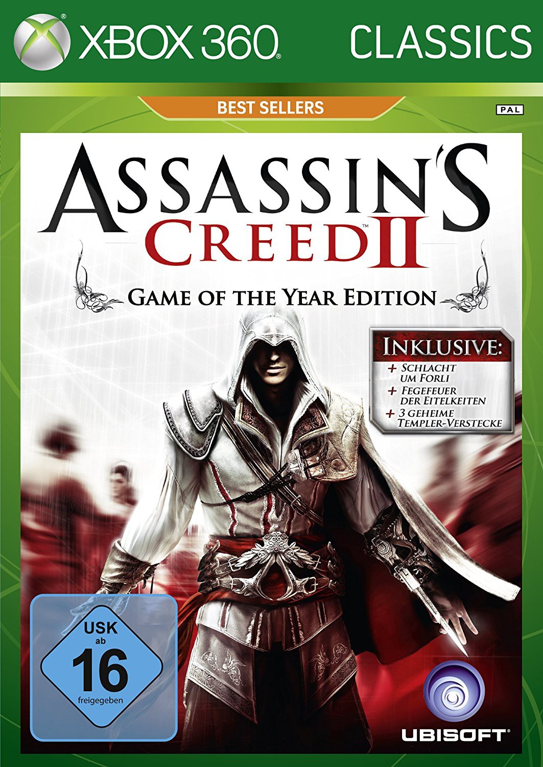 Xbox 360 - Assassin's Creed II #Game of the Year Edition [Classics] (DE Version) (CD mit Anl.) (gebraucht)
