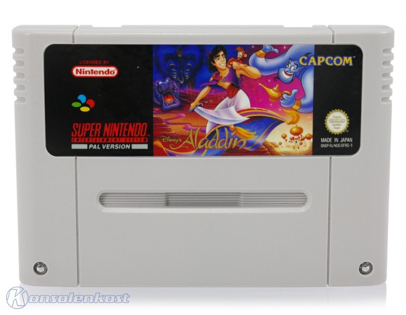 SNES - Disney's Aladdin (DE Version) (Modul) (sehr guter Zustand) (gebraucht)