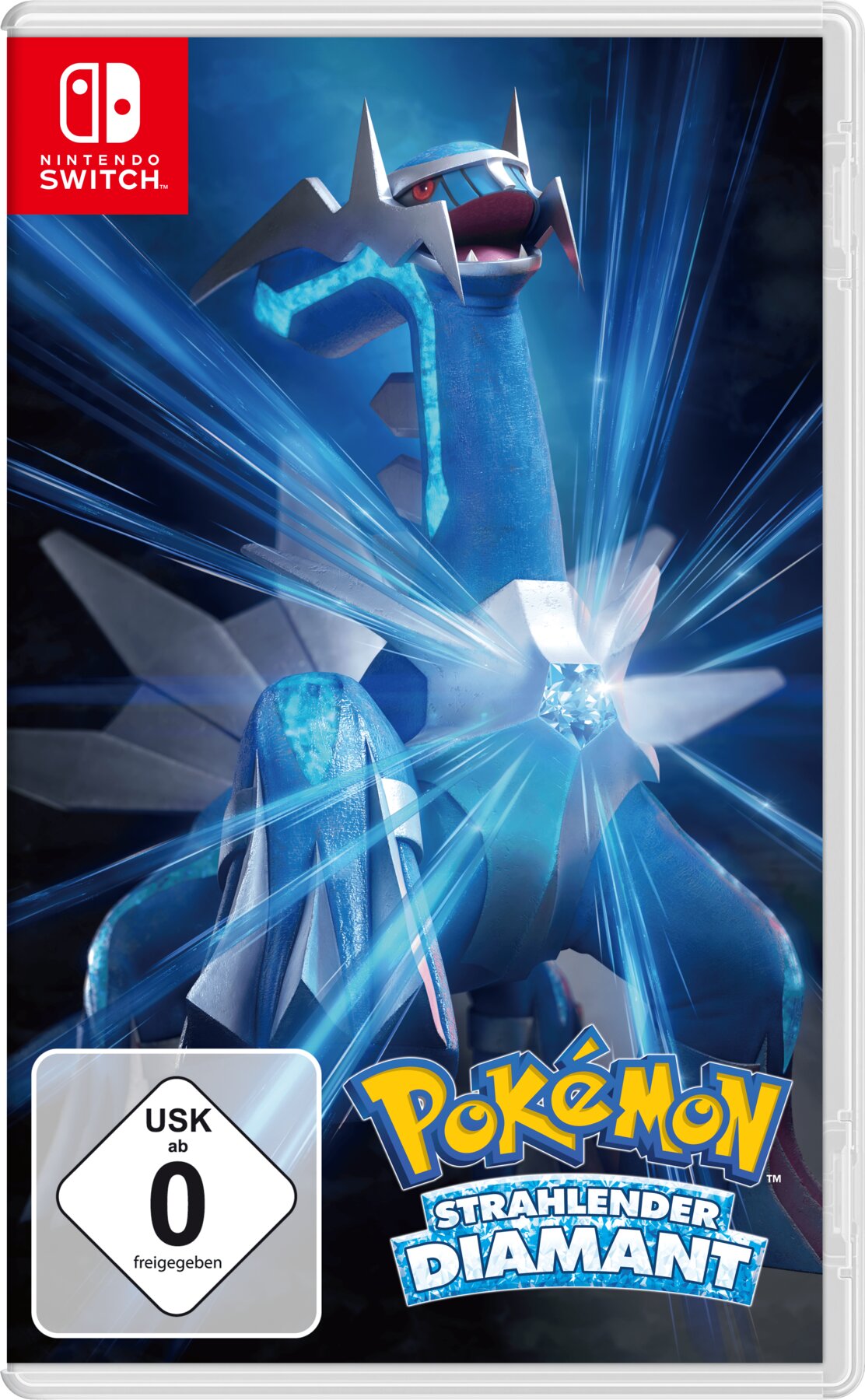 Nintendo Switch - Pokemon: Strahlender Diamant (DE Version) (mit OVP) (sehr guter Zustand) (gebraucht)