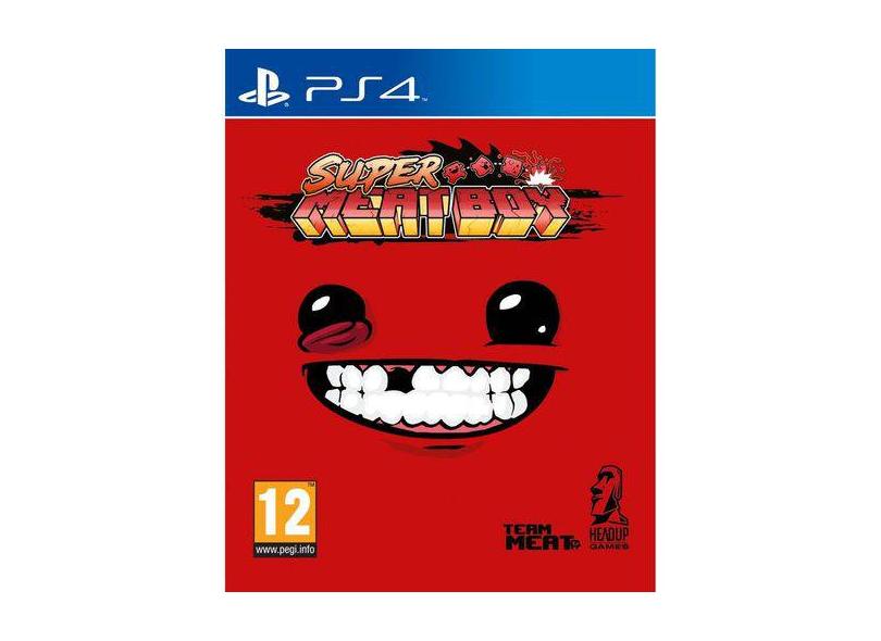 Jeu PS4 Super Meat Boy – Édition Physique – Très Bon état – Boîte Et Notice Incluses