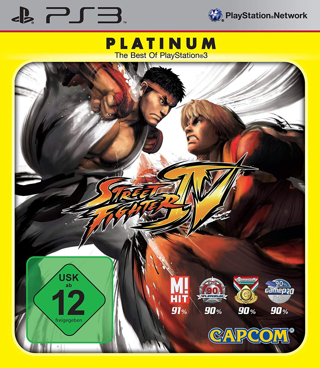 PS3 Street Fighter IV Platinum DE Version mit OVP sehr guter Zustand gebraucht