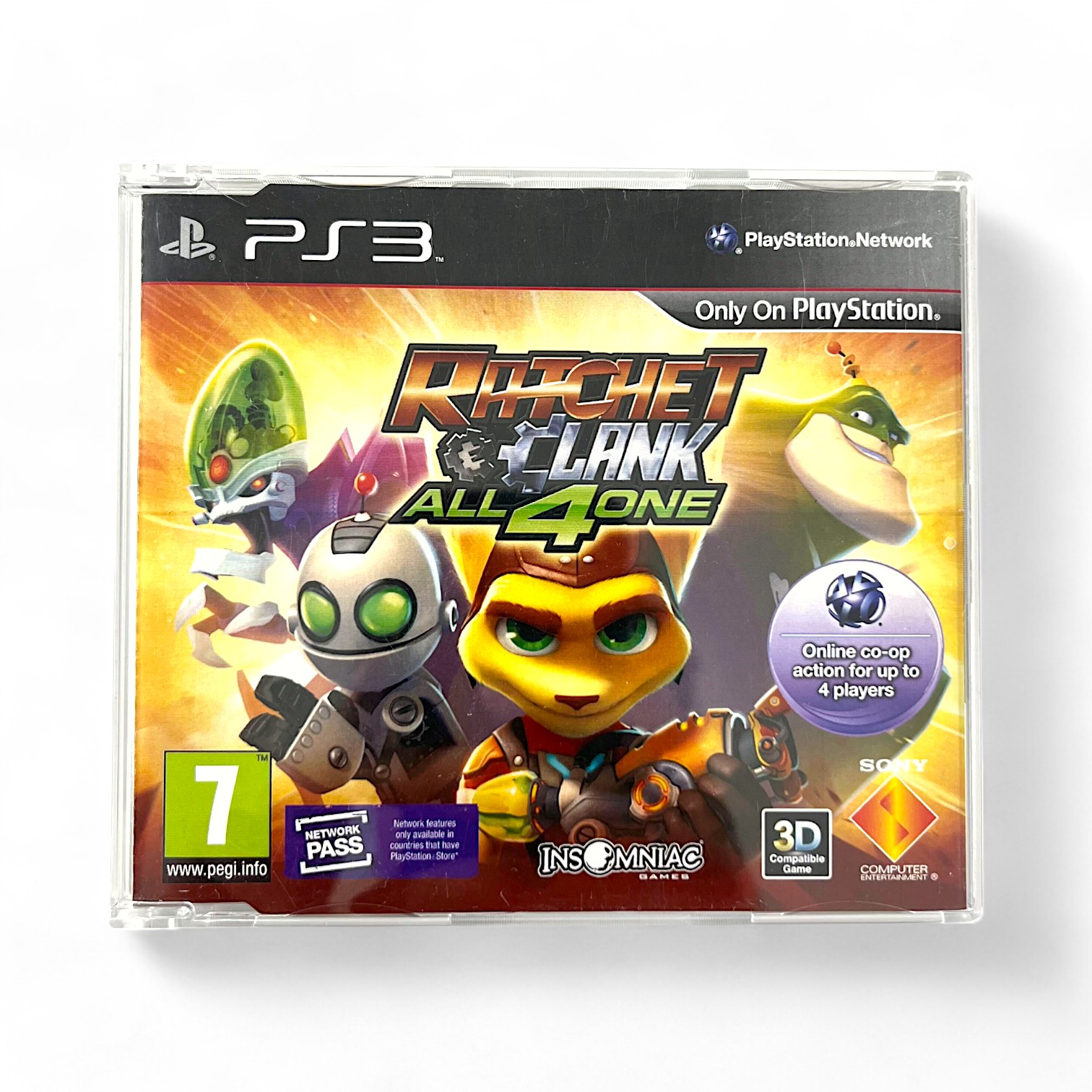 Ratchet & Clank All 4 One SONY PS3 PROMO DISC TBE VERSION