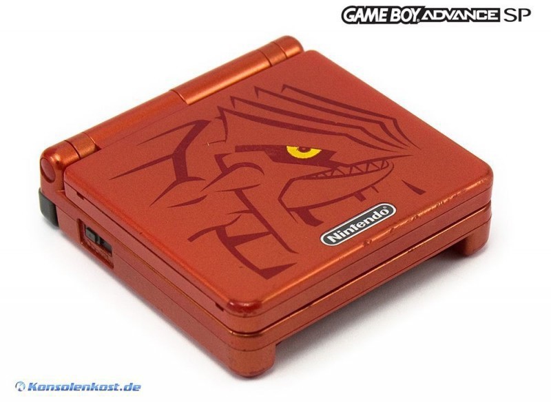 Gameboy hot Advance SP Pokémon edition Groudon