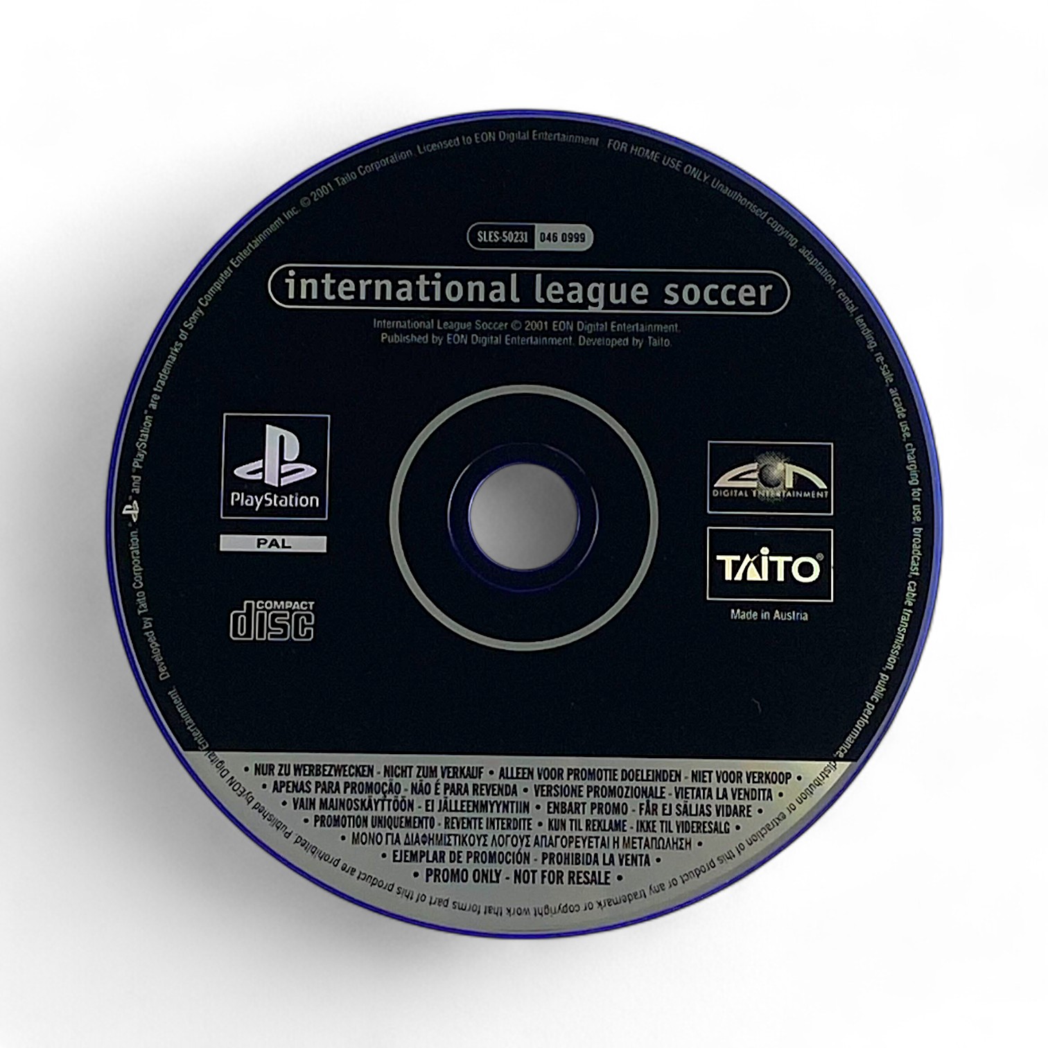 PS2 - International League Soccer [Promo] (nur CD) (gebraucht)