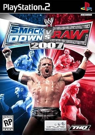 PS2 - WWE SmackDown! vs. Raw 2007 [Greatest Hits] (US Import) (mit OVP) (sehr guter Zustand) (gebraucht)