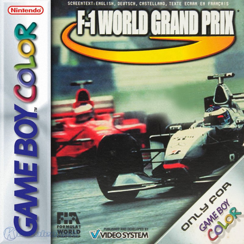 GameBoy Color - F-1 World Grand Prix (Modul) (sehr guter Zustand) (gebraucht)