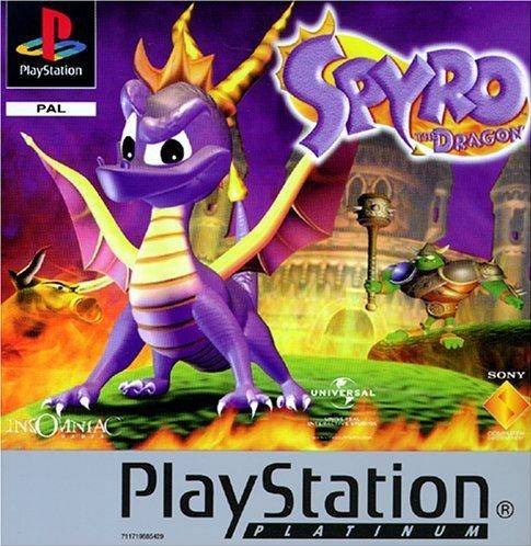 PS1 - Spyro the Dragon [Platinum] (mit OVP) (gebraucht) NEUWERTIG