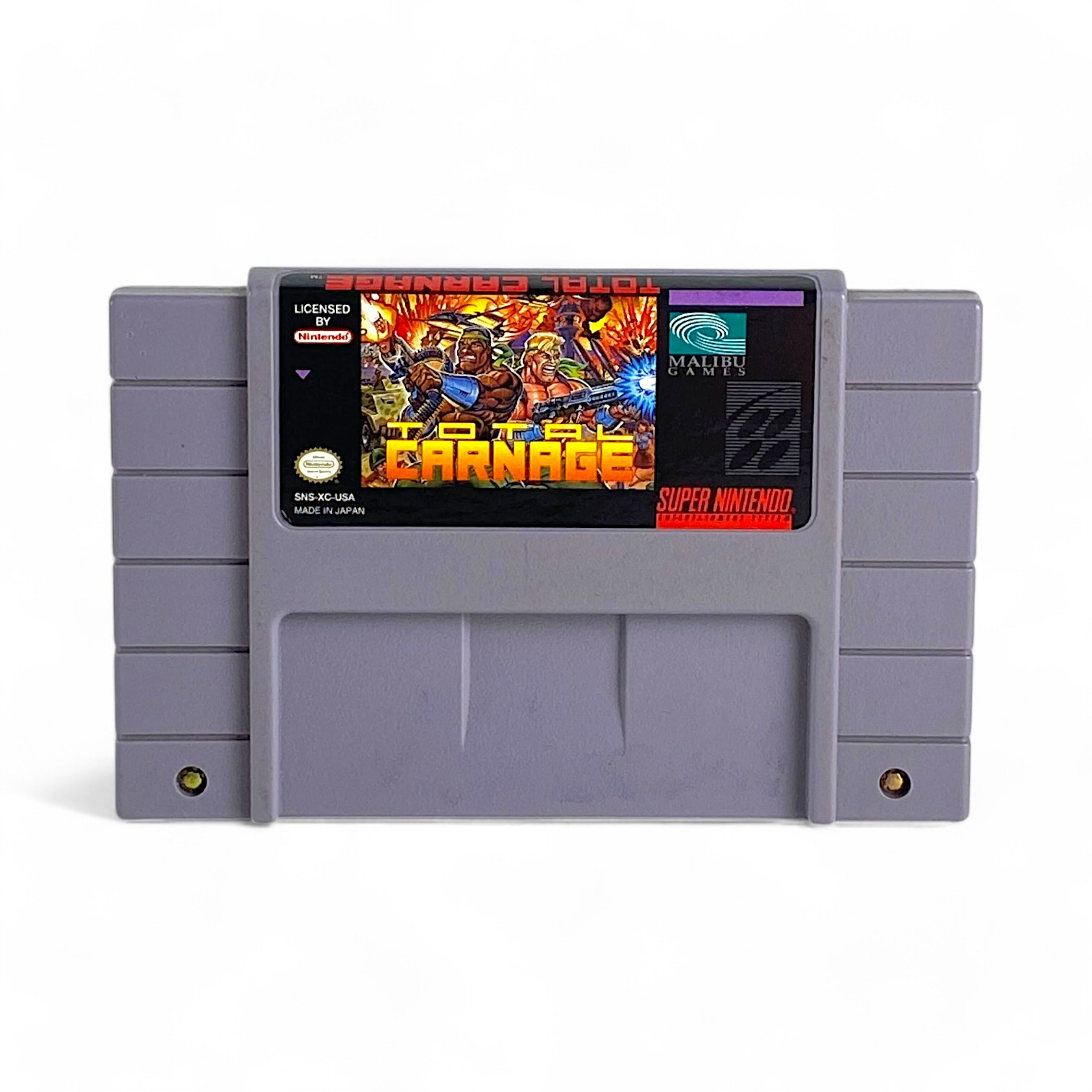 SNES - Total Carnage (US Import) (Modul) (gebraucht) USK18