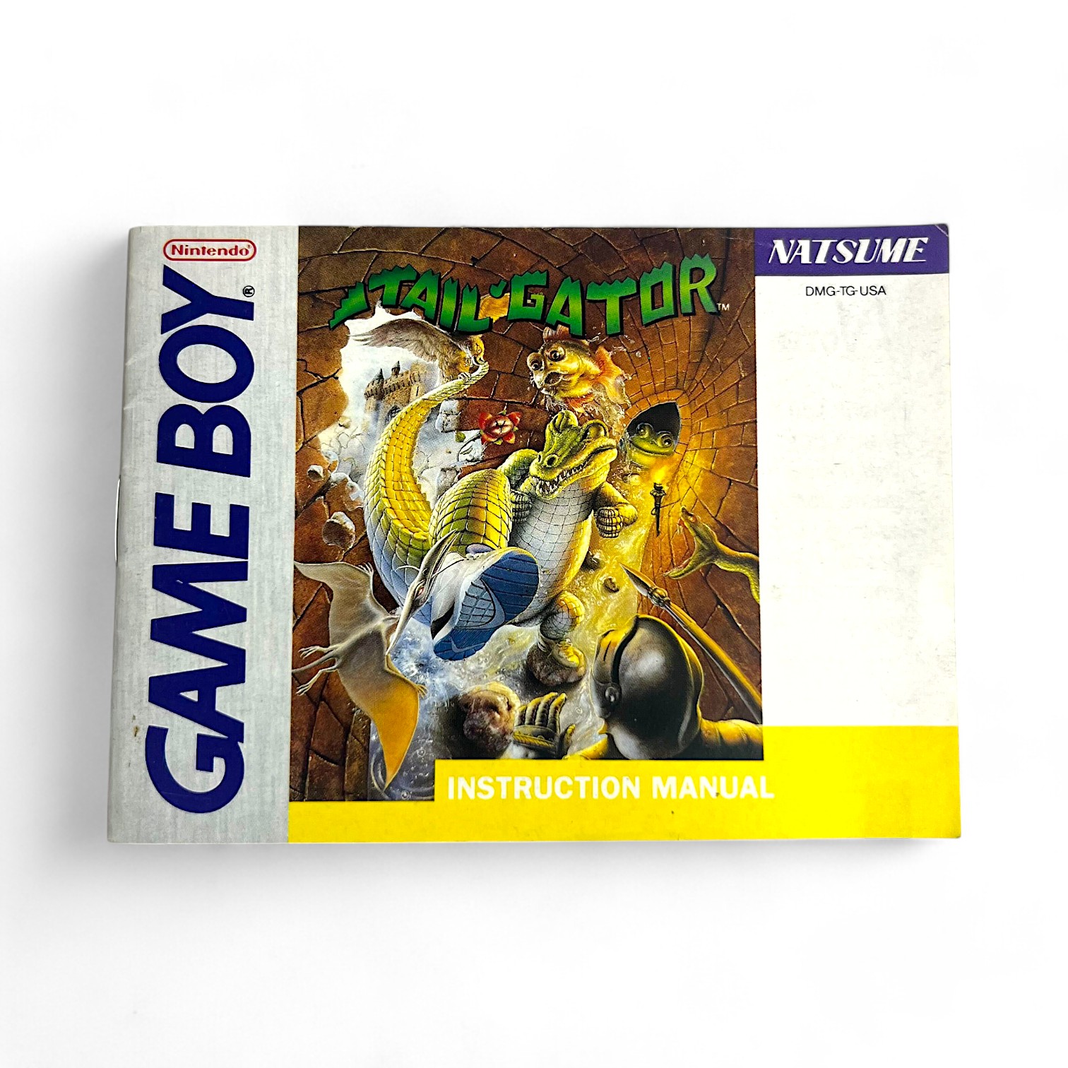 GameBoy - Tail Gator Spielanleitung / Handbuch / Manual (NUR ANLEITUNG) (US Version) (gebraucht) NEUWERTIG
