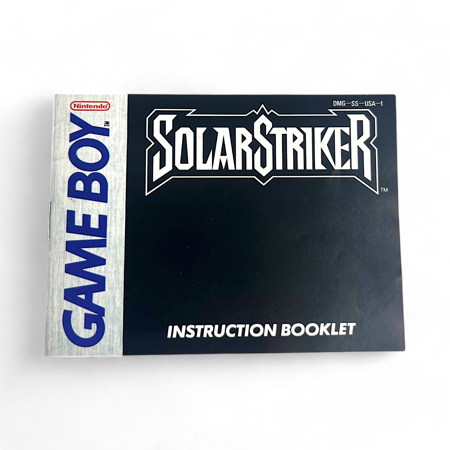 GameBoy - Solar Striker Spielanleitung / Handbuch / Manual (NUR ANLEITUNG) (US Version) (gebraucht) NEUWERTIG