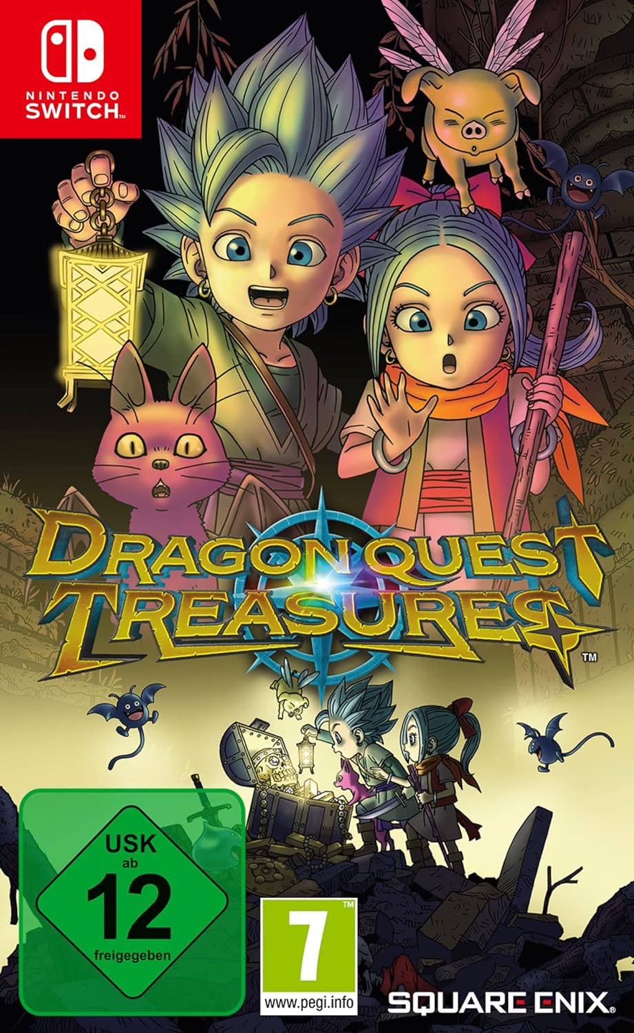 Nintendo Switch - Dragon Quest Treasures (DE Version) (mit OVP) (gebraucht) NEUWERTIG