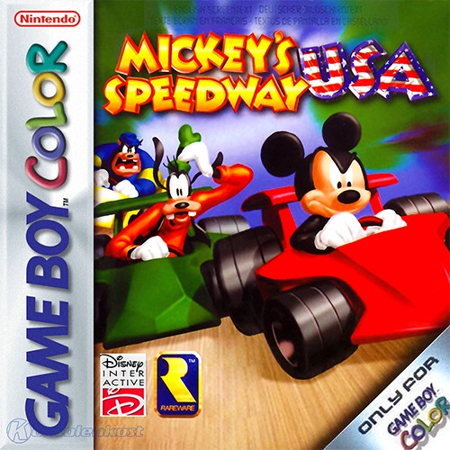 GameBoy Color - Mickey's Speedway USA (Modul) (gebraucht) NEUWERTIG ...