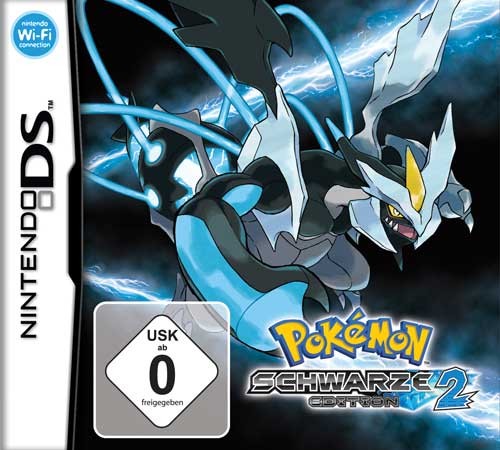 Nintendo DS - Pokemon: Schwarze Edition 2 (DE Version) (mit OVP) (sehr guter Zustand) (gebraucht)
