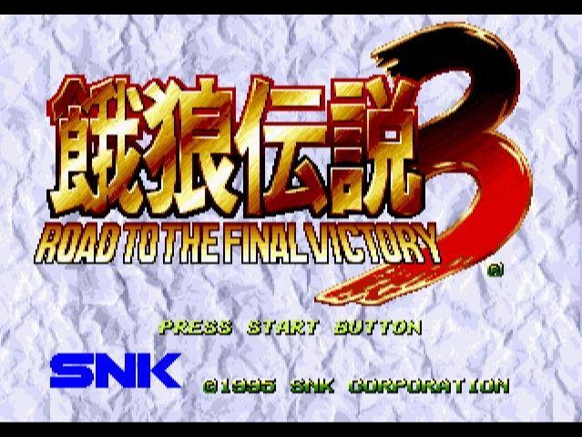 Jeu Fatal Fury 3 - Version Japonaise Authentique Pour Sega Saturn - 1995 - Bon État