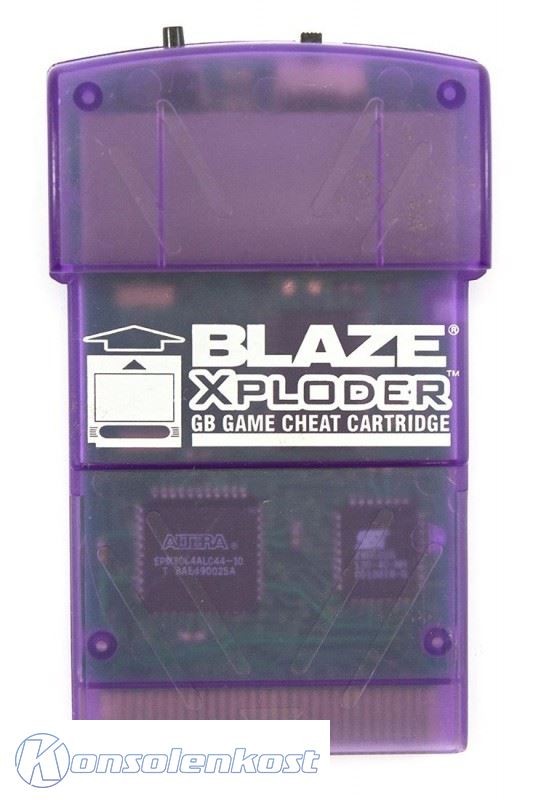 GameBoy Xploder Exploder Schummelmodul Cheat Catridge