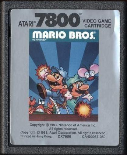 Mario Bros. - jeu vidéo Atari 7800 - Prix & Rareté