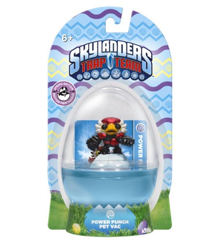 Power Punch Pet Vac Figurine Mini Skylanders Trap Team