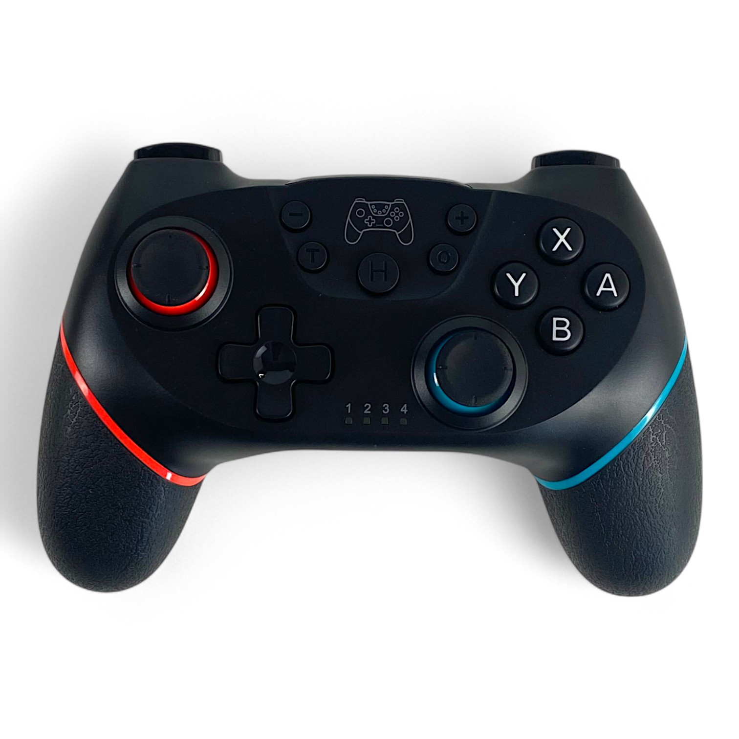 Nintendo Switch - Wireless Controller / Gamepad #schwarz-rot-blau [CuleedTEK] (mit OVP) (sehr guter Zustand) (gebraucht)