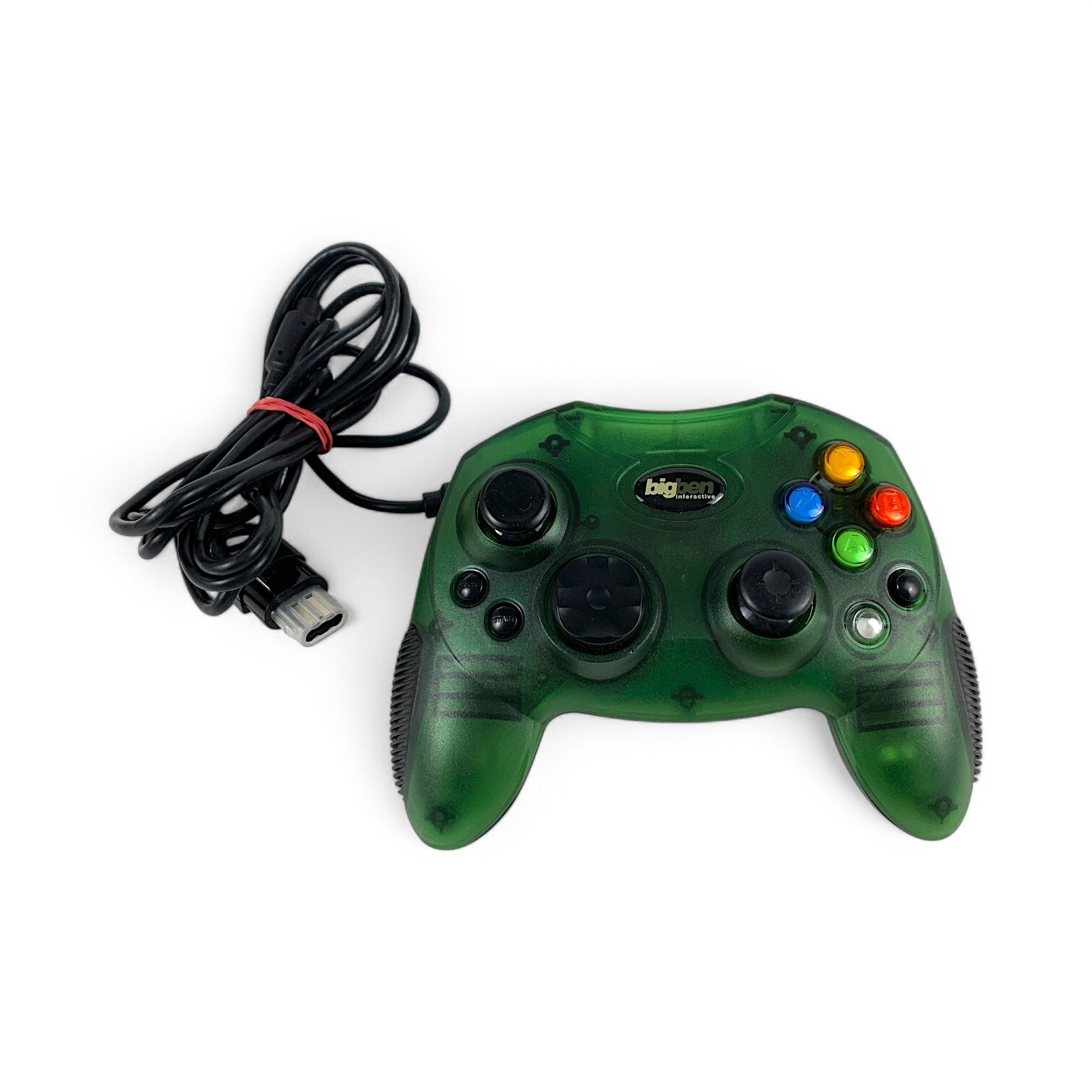 Xbox - Controller / Pad #grün-transp. [BigBen] (sehr guter Zustand) (gebraucht)
