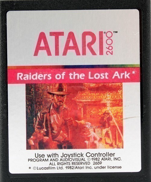 Atari 2600 Indiana Jones Raiders Of The Lost Ark Modul sehr Guter atari-2600-indiana-jones-raiders-of-the-lost-ark-modul-sehr-guter