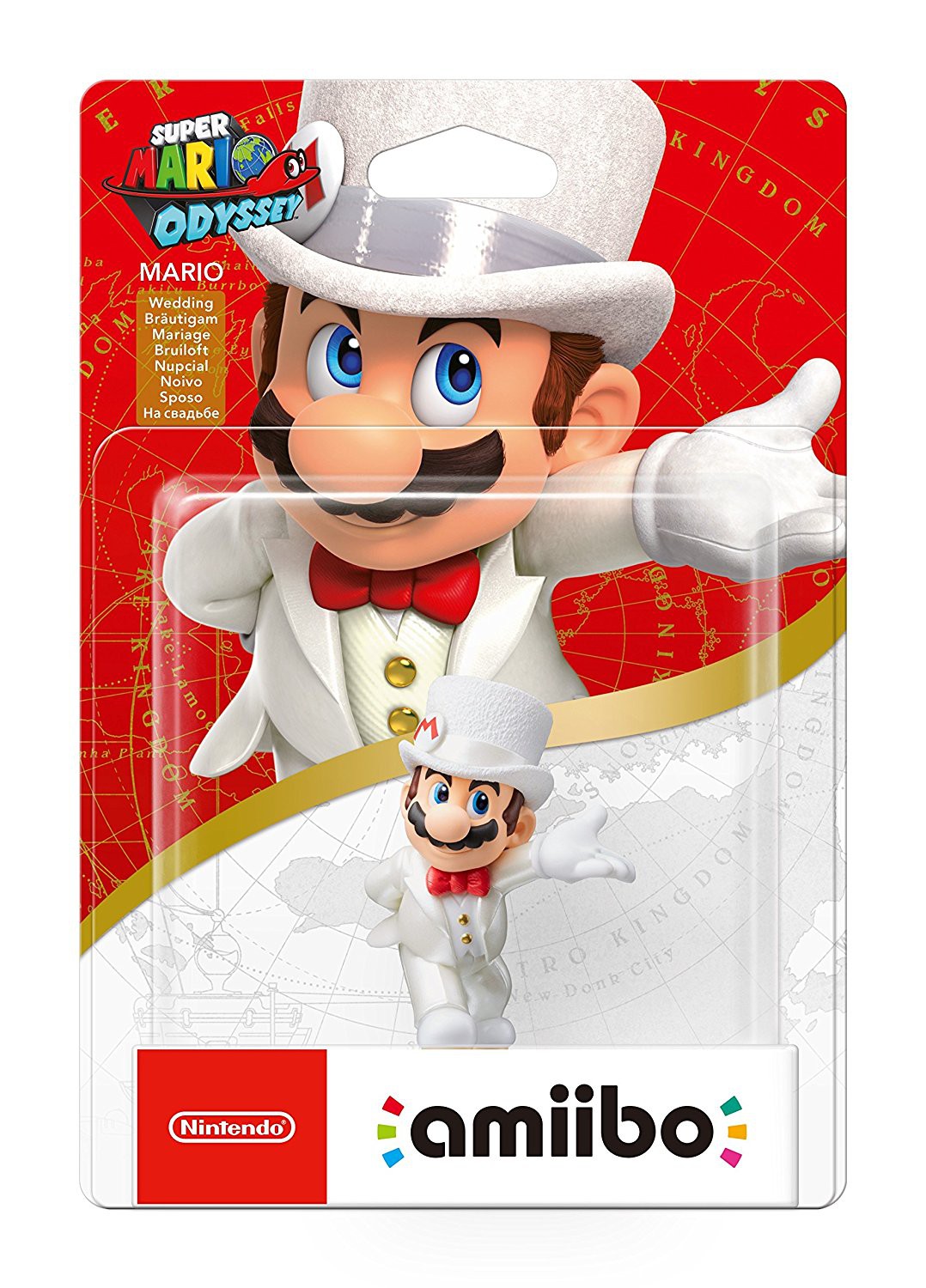Amiibo - Super Mario Odyssey Figur: Mario (sehr guter Zustand) (gebraucht)