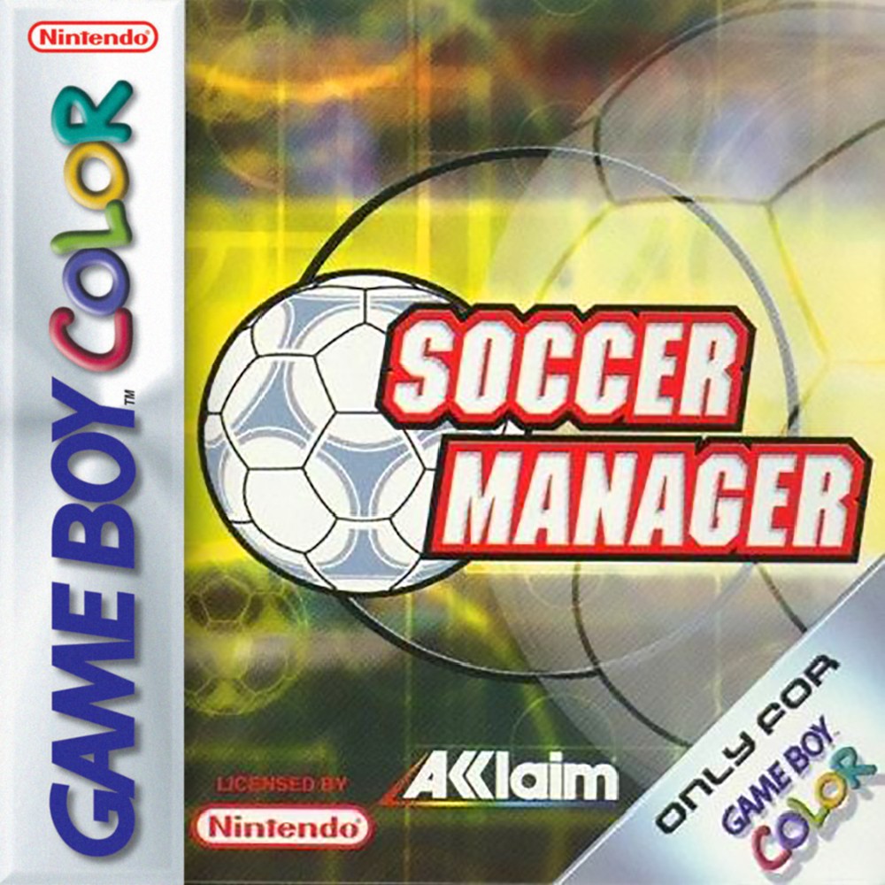GameBoy Color - Soccer Manager (Modul) (sehr guter Zustand) (gebraucht)