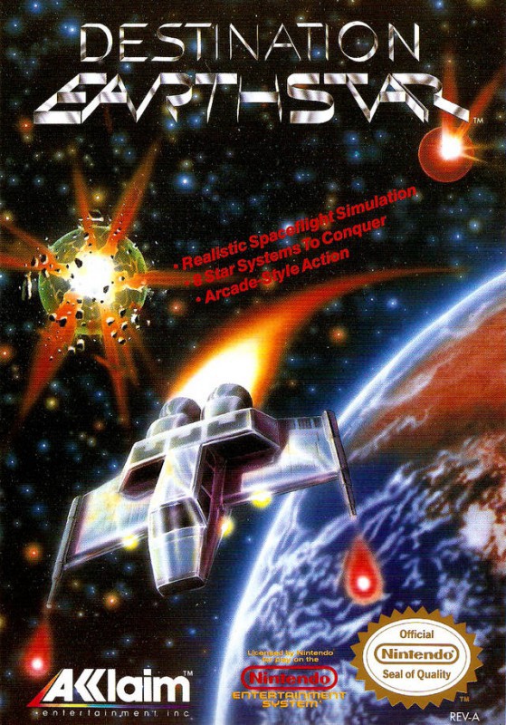 NES - Destination Earthstar (US Import) (Modul) (sehr guter Zustand) (gebraucht)