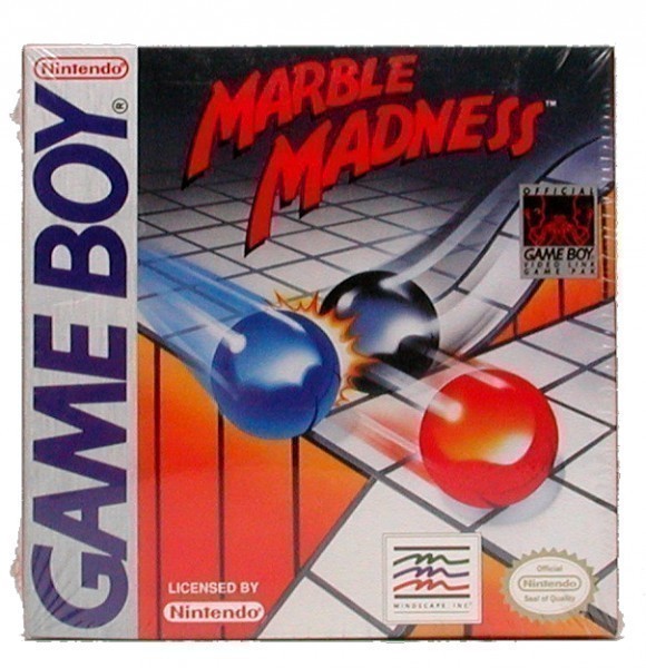 GameBoy - Marble Madness (DE Version) (Modul) (starke Gebrauchsspuren) (gebraucht)