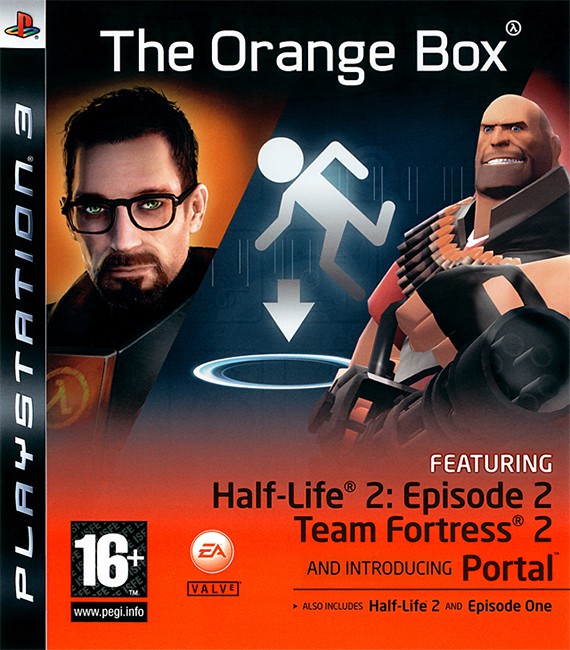 PS3 The Orange Box Half-Life Team Fortress Portal (UK