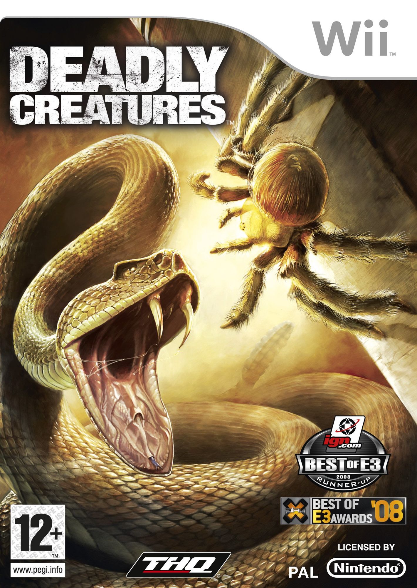 Wii - Deadly Creatures (NLD Version) (mit OVP) (sehr guter Zustand) (gebraucht)
