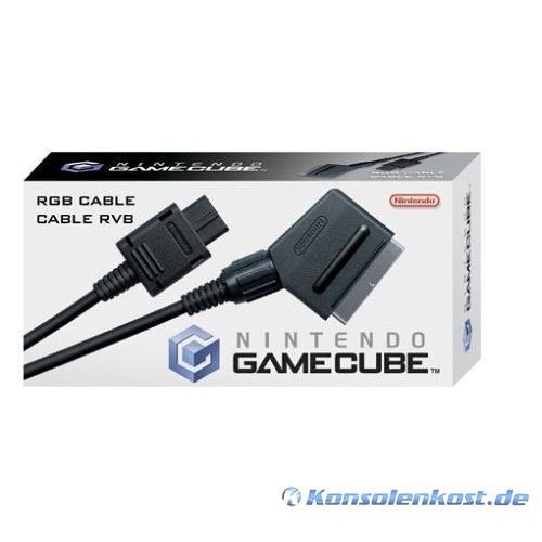 GameCube - Original RGB Scartkabel / Scart Kabel [Nintendo] (gebraucht)