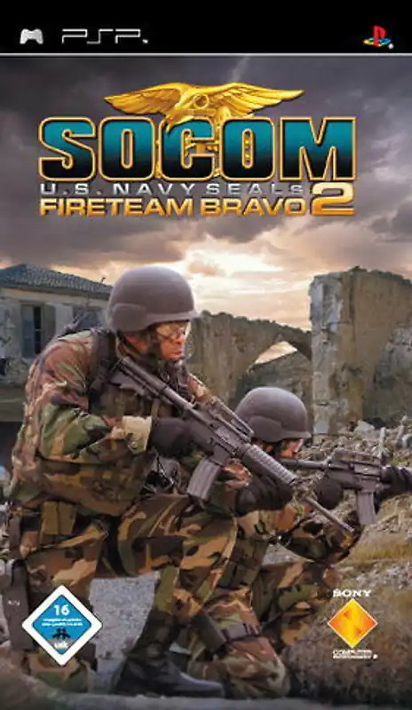 PSP - SOCOM U.S. Navy Seals: Fireteam Bravo 2 (DE Version) (mit OVP) (gebraucht)