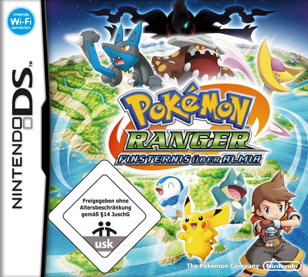 Nintendo DS - Pokemon Ranger: Finsternis über Almia (AT Version) (mit OVP) (gebraucht) NEUWERTIG