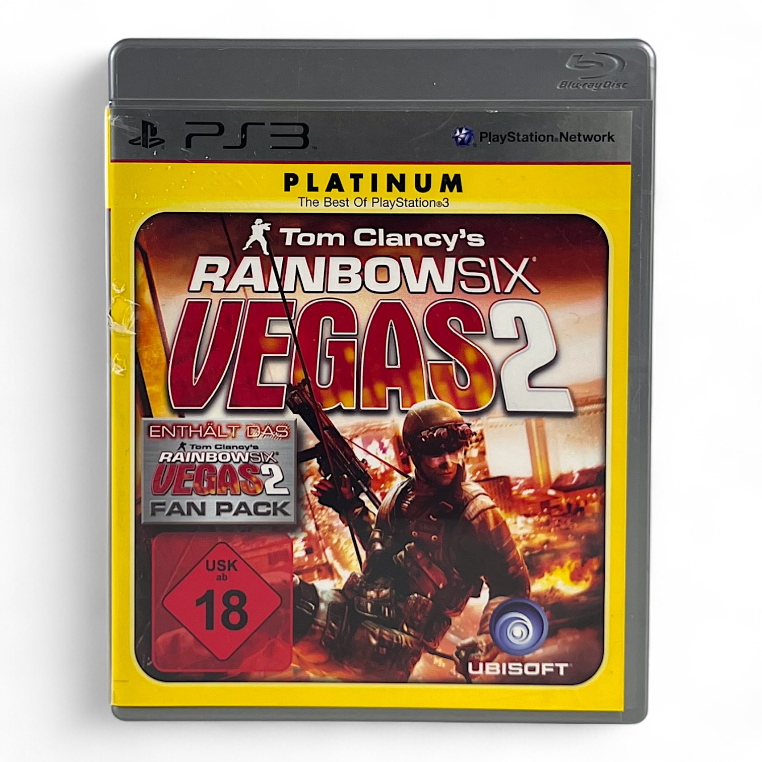 PS3 - Rainbow Six: Vegas 2 [Platinum] (DE Version) (mit OVP) (OVP beschädigt) (gebraucht) USK18